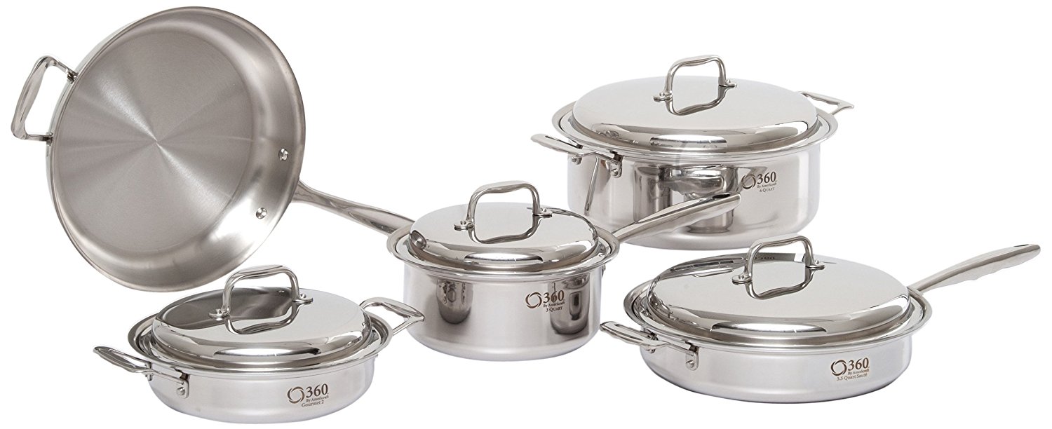 waterless pots pans sets